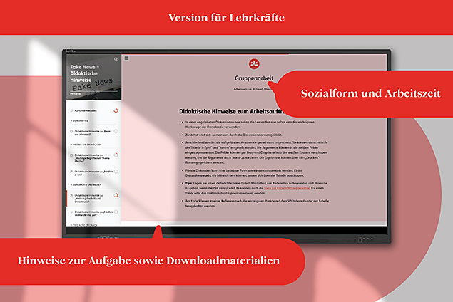 teachkit Fake News Blick ins Produkt 7