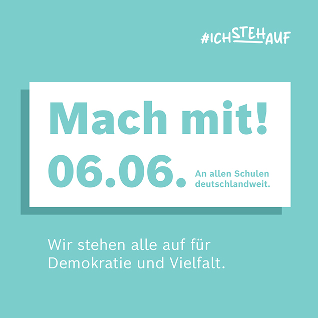 Aktion Ich steh auf