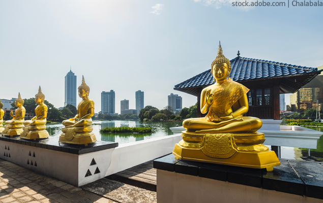 Buddhistischen Tempel Gangaramaya